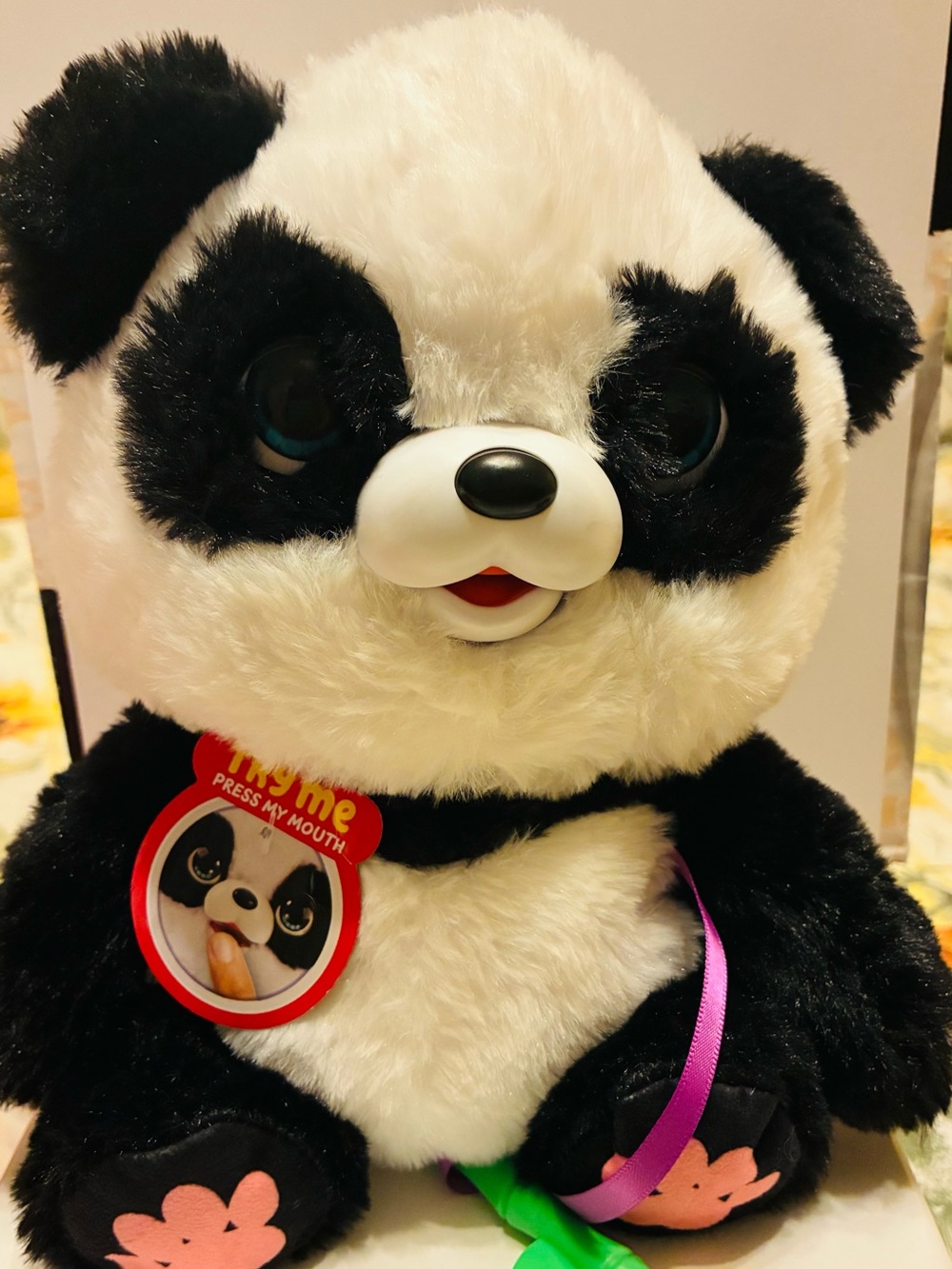 Little Live Pets My Baby Panda ChuChu, Interactive Pet Sounds & Reactions new